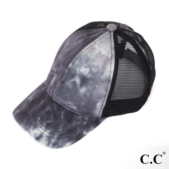 NEW C.C. Tie-Dye Trucker Cap with Mesh Back - Picture 2 of 7